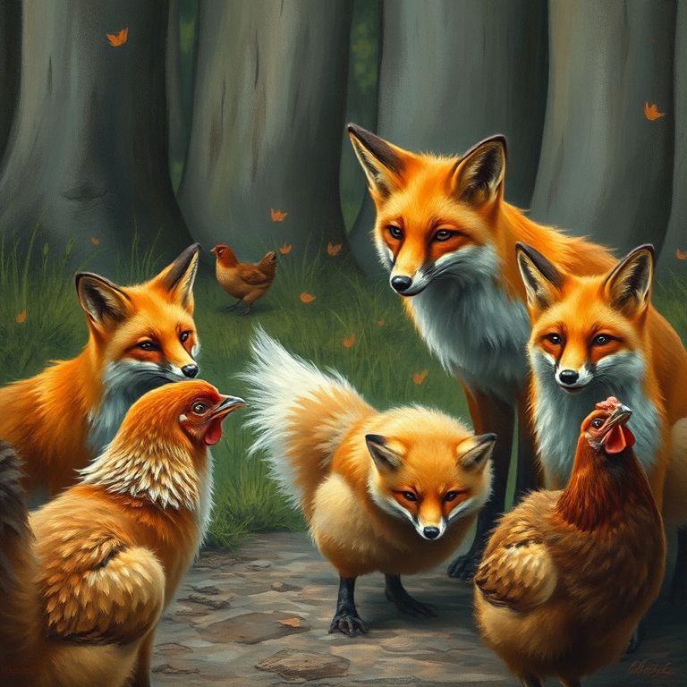 what will keep foxes away from chickens